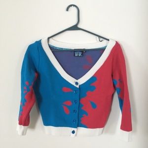 Make It Pink Make It Blue Elhoffer Cardigan